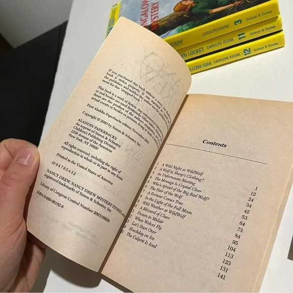 6 Nancy Drew Mystery Stories Books Carolyn Keene 1988-2003 - Picture 5 of 10